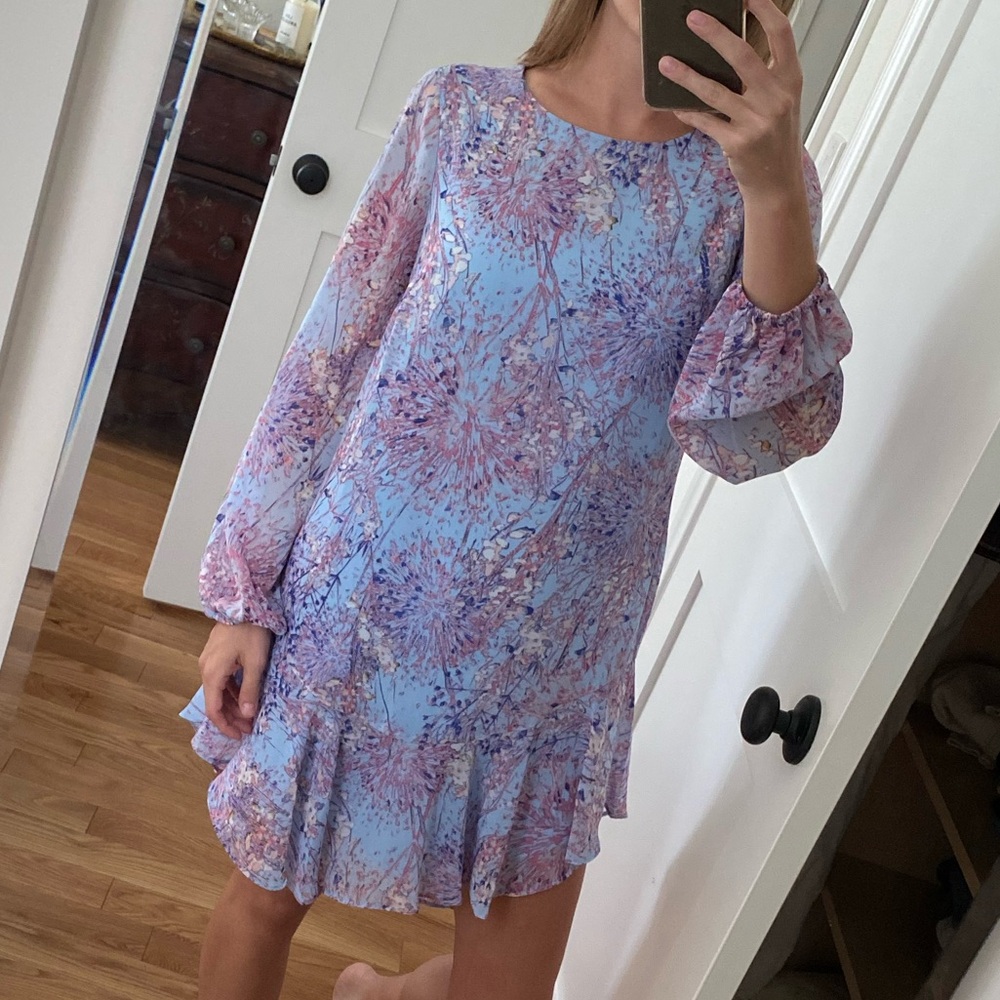 BCBGMaxAzria Pastel Floral Dress